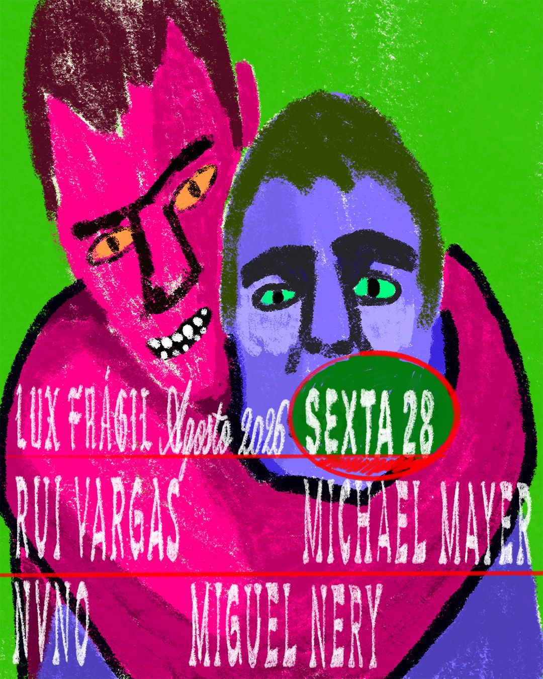 Michael Mayer, Rui Vargas, Miguel Nery, NVNO