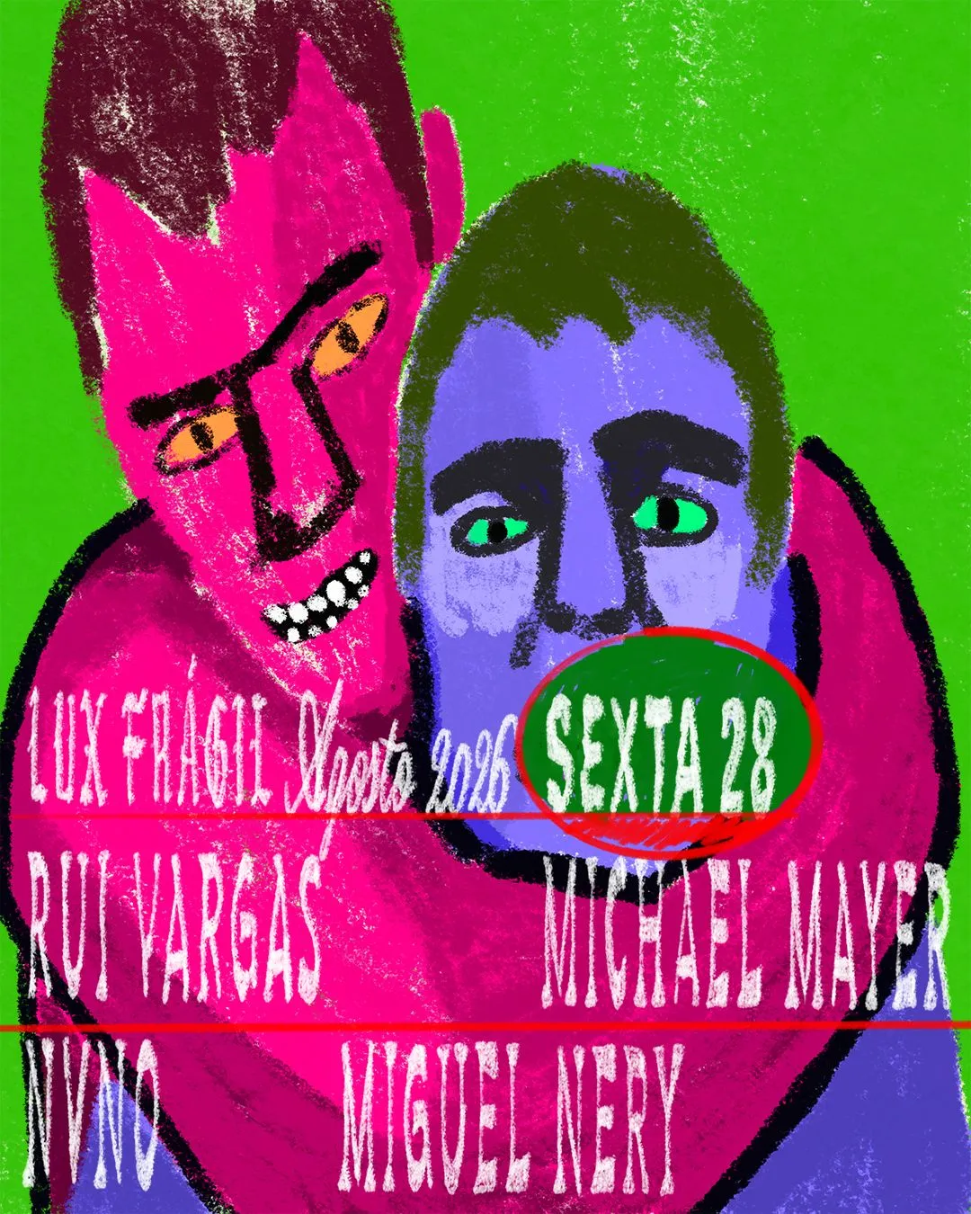 Michael Mayer, Rui Vargas, Miguel Nery, NVNO