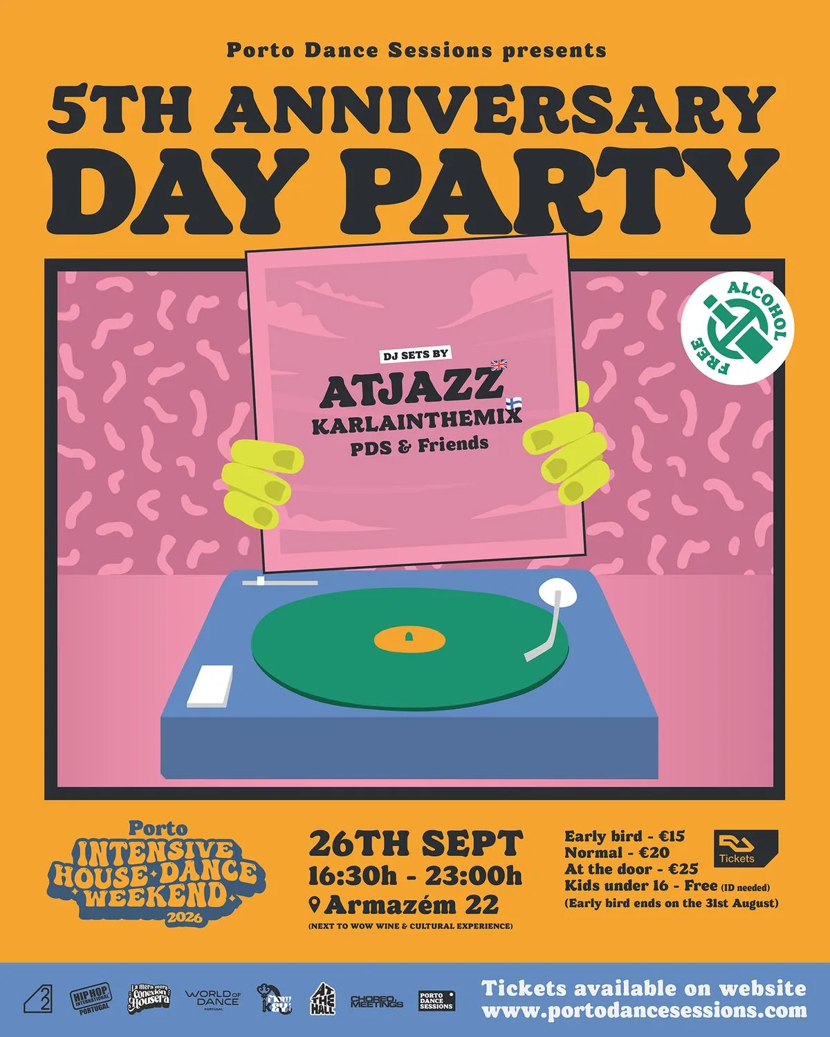 Porto Dance Sessions with Atjazz & Karlainthemix
