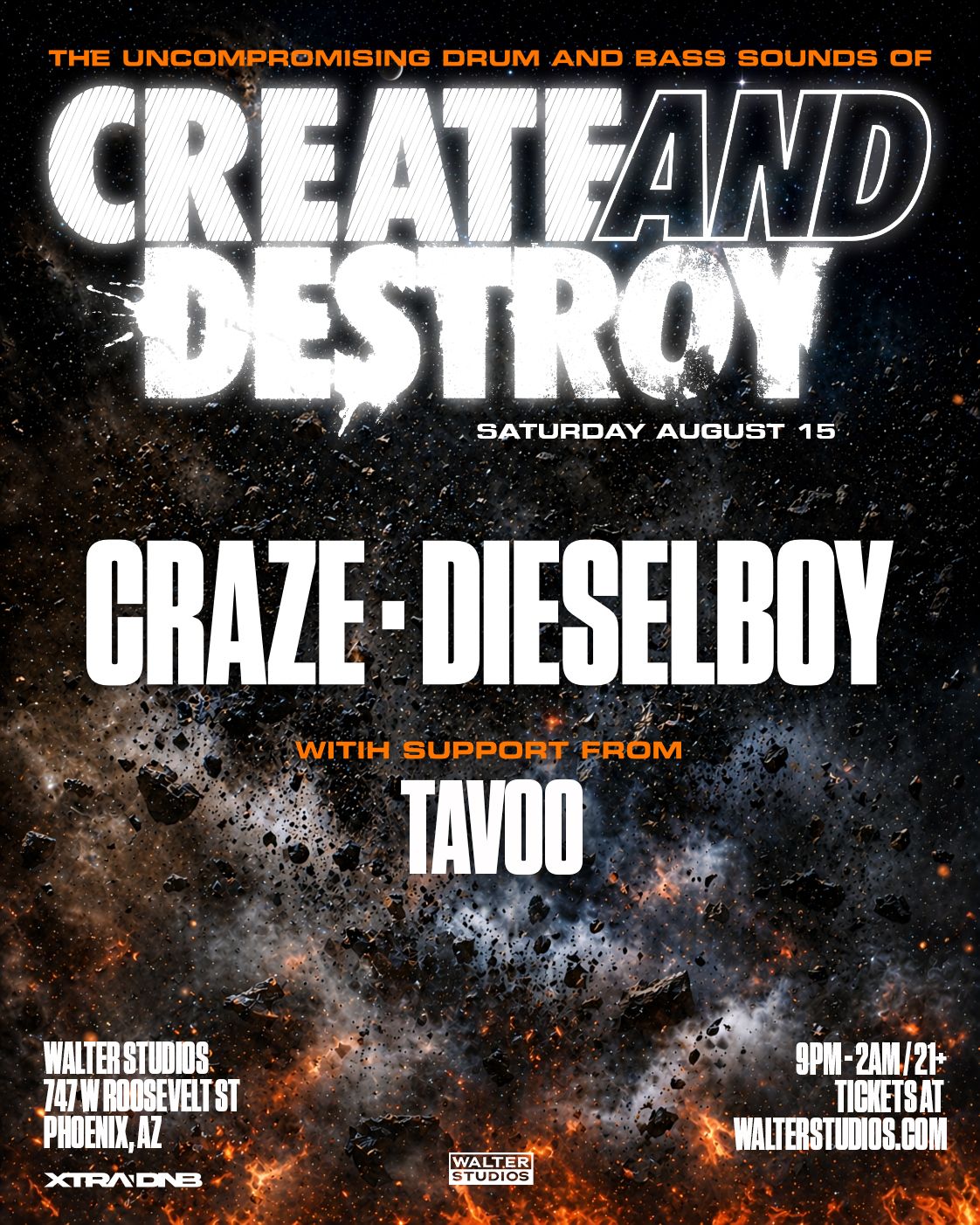 CREATE AND DESTROY