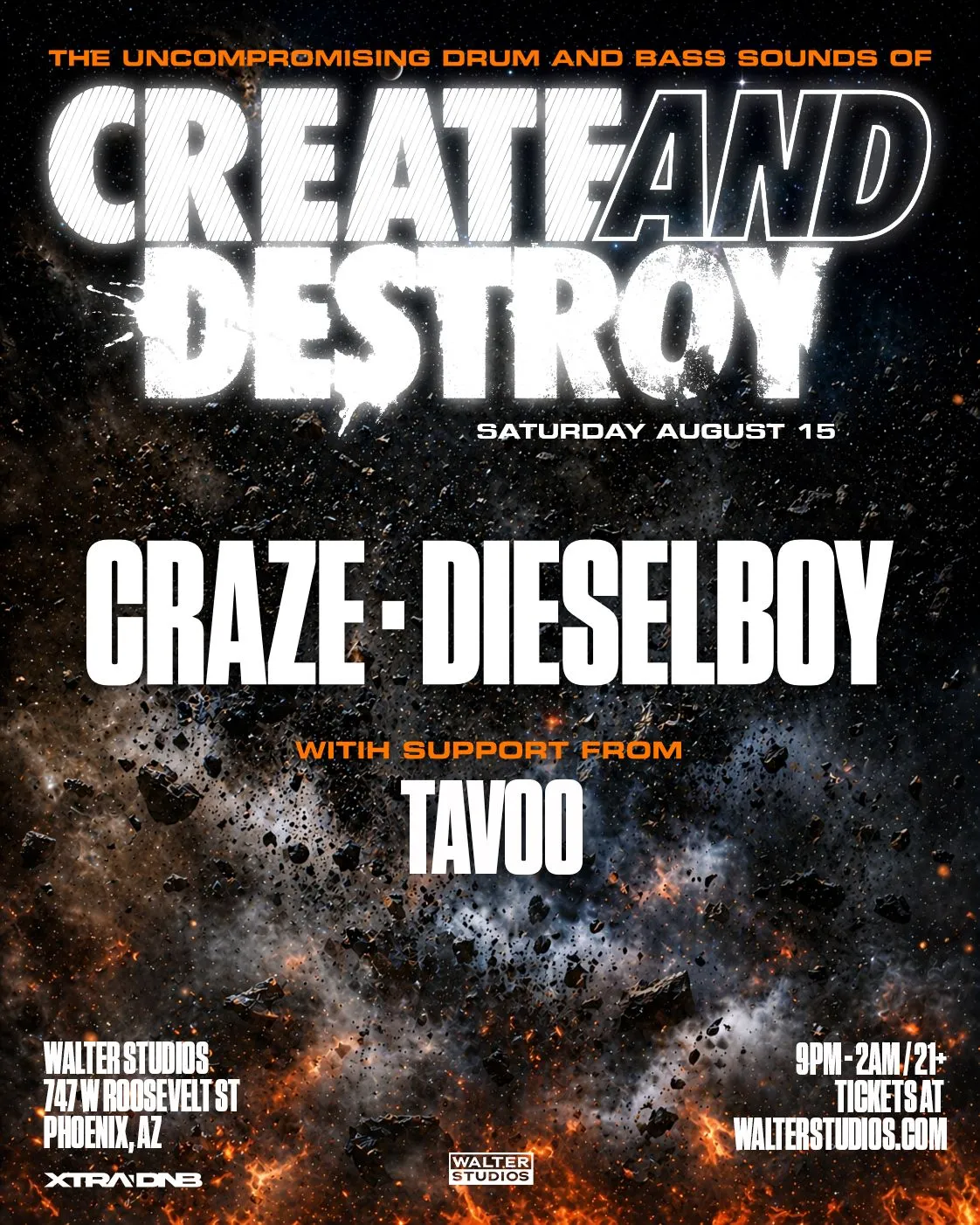 CREATE AND DESTROY