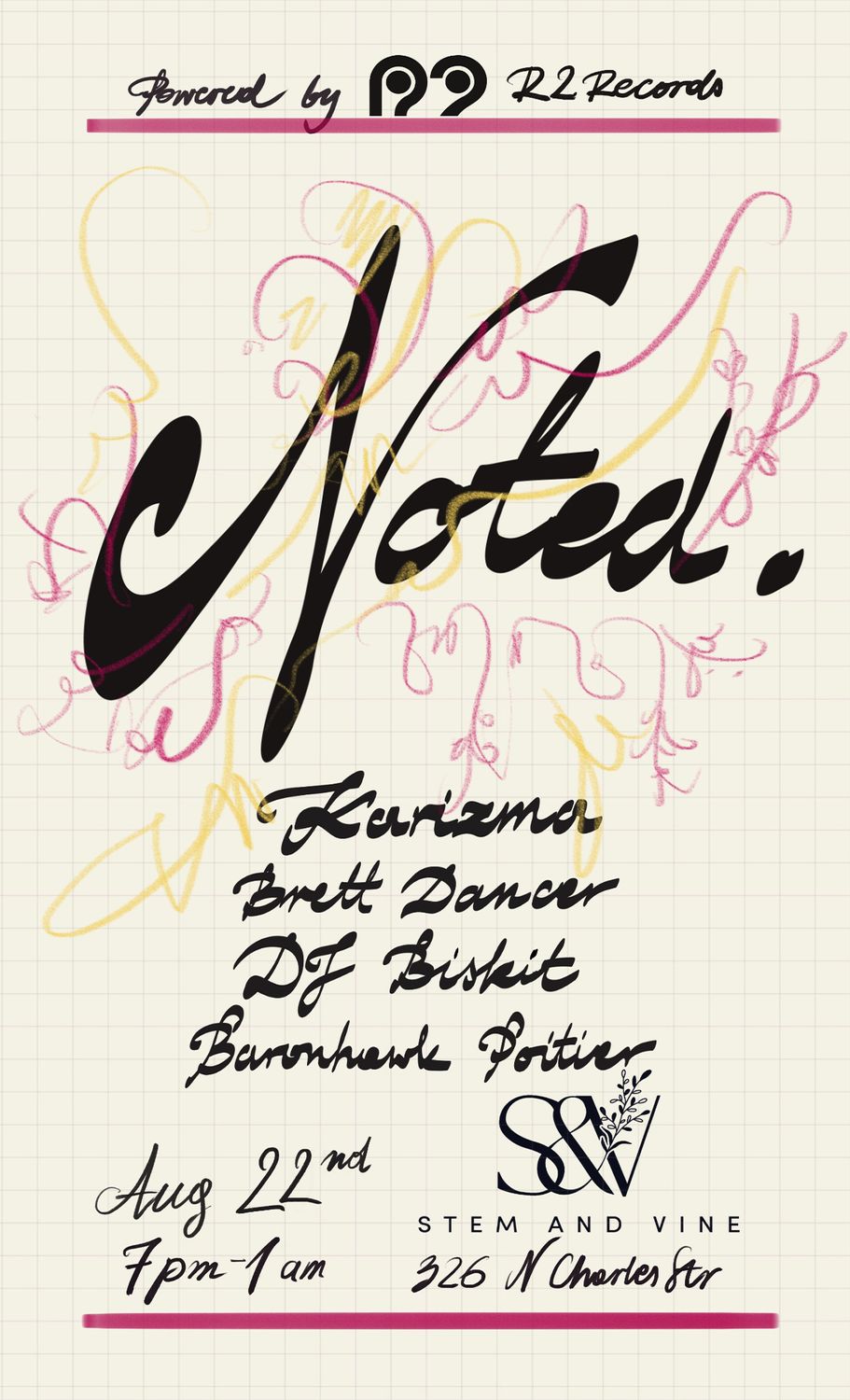 Noted...Special Guest DJ Biskit, with Karizma, Baronhawk Poitier, Brett Dancer