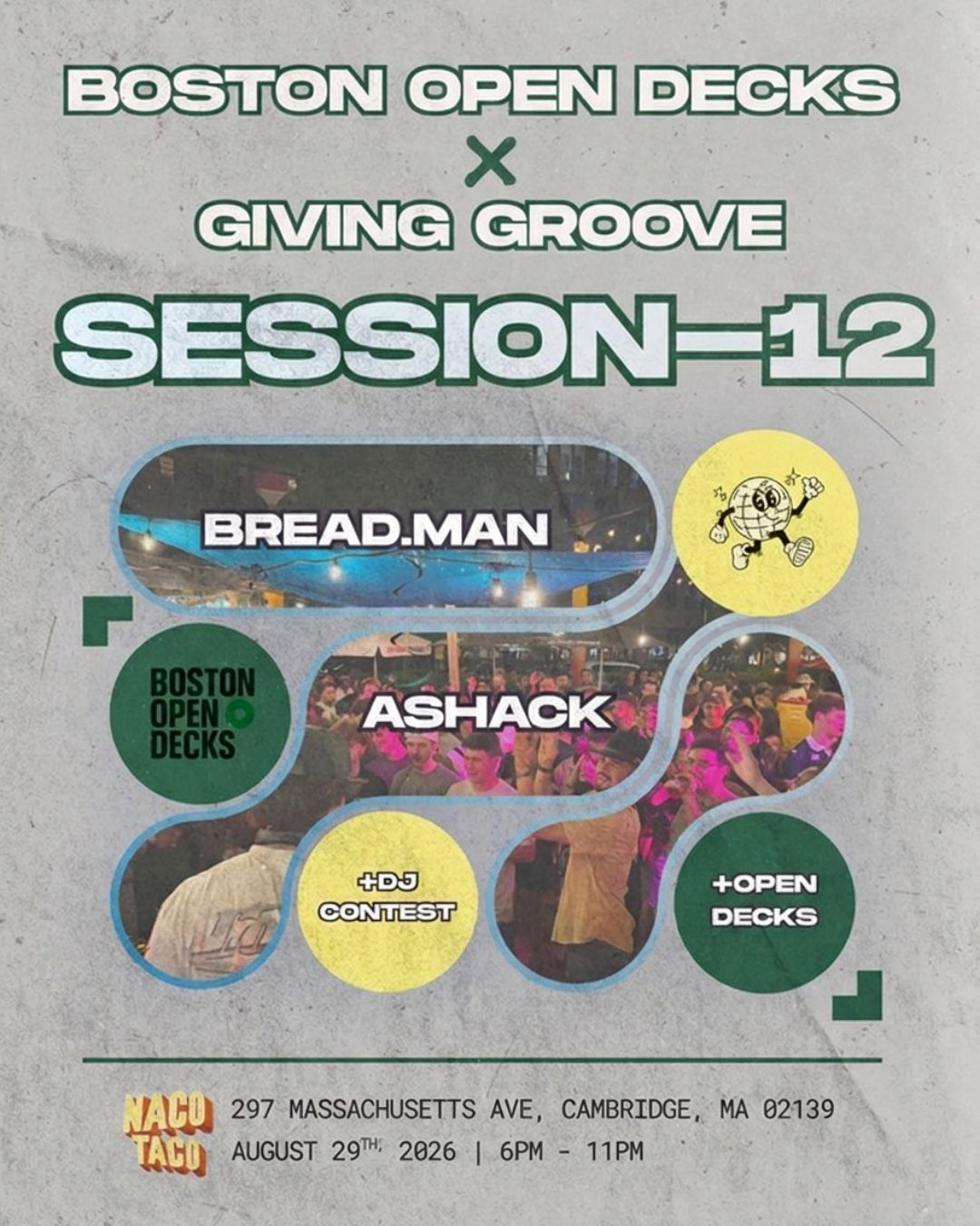 Giving Groove x Boston Open Decks