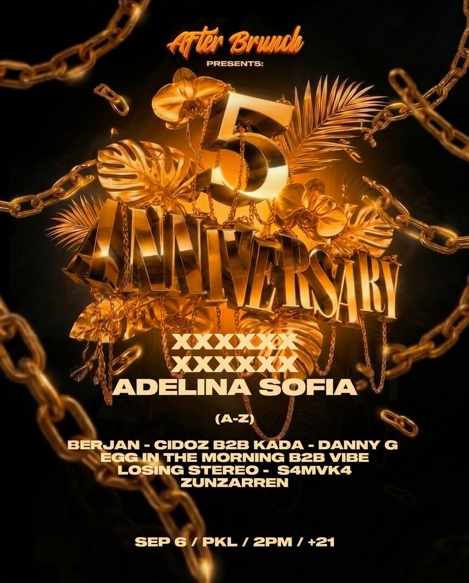 After Brunch presents: 5 Anniversary