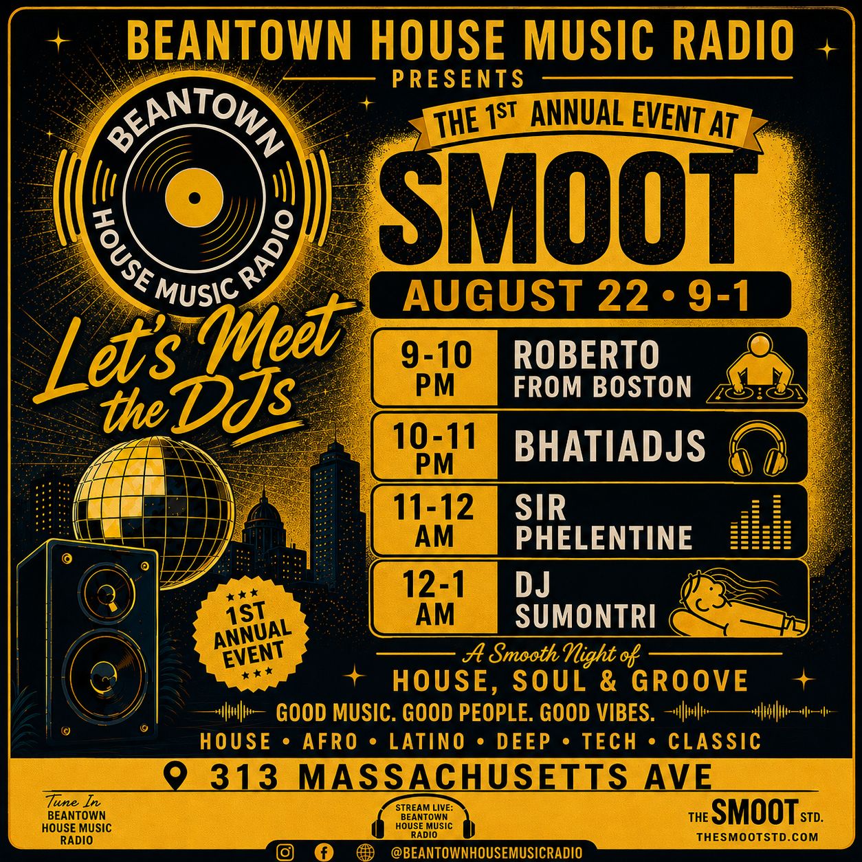 Beantown house music event