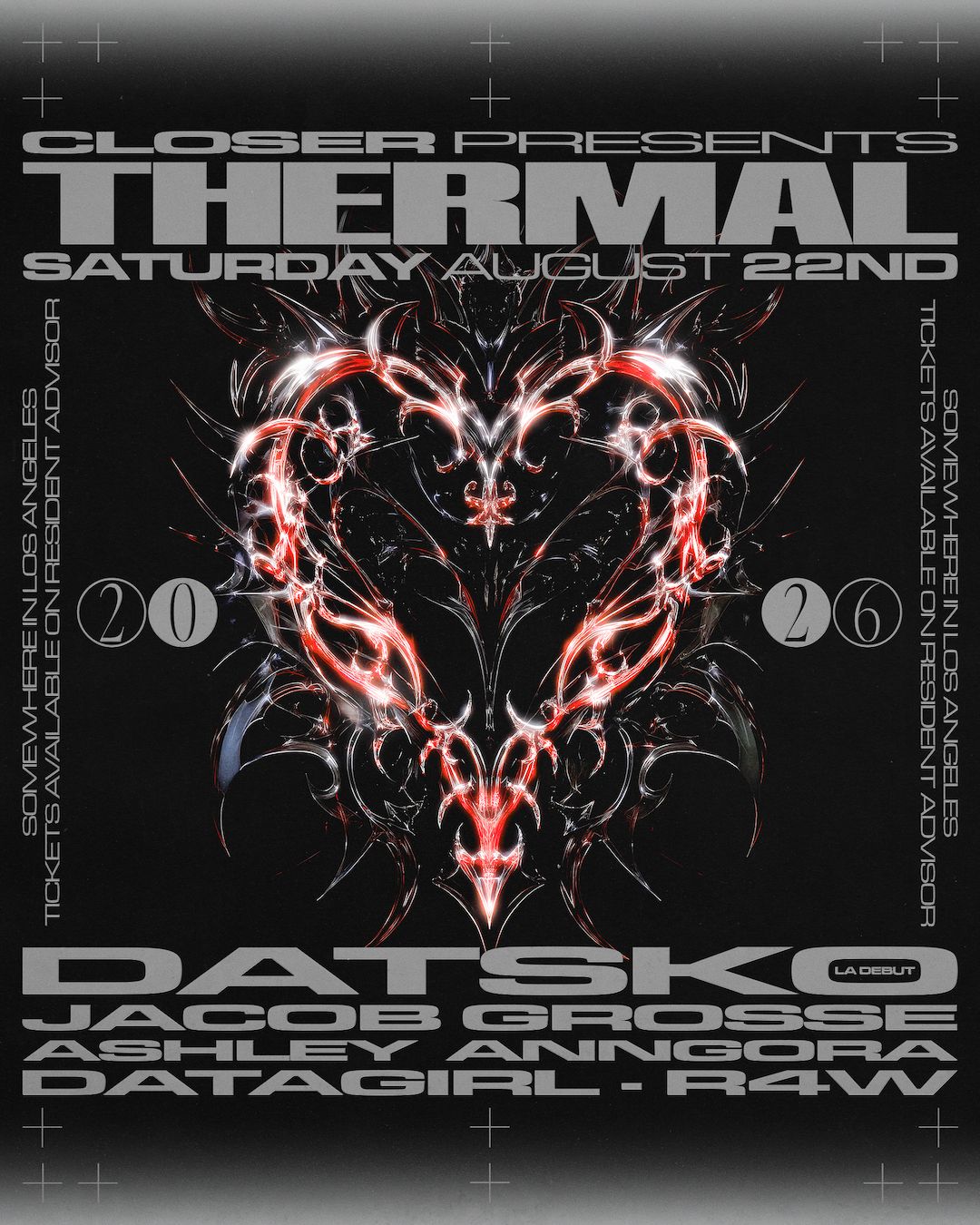 CLOSER presents THERMAL with DATSKO (LA Debut)