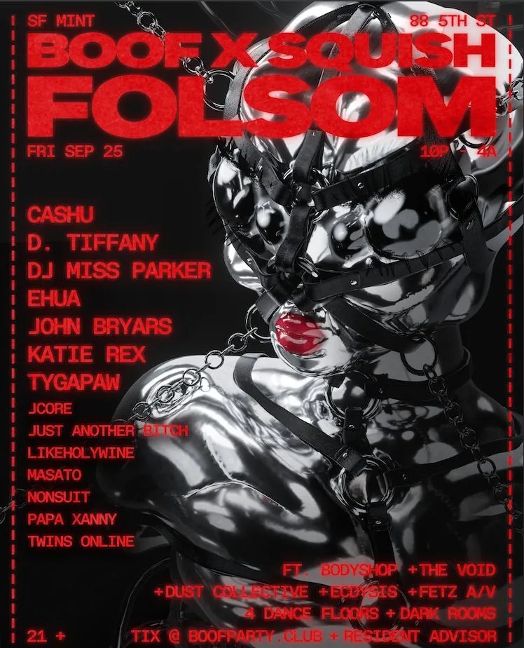 SQUISH x BOOF: FOLSOM