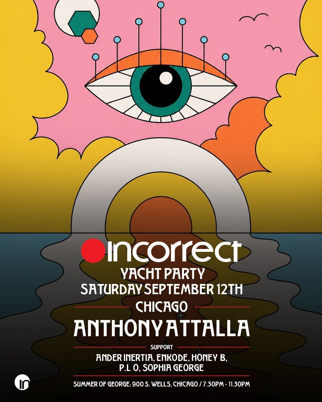 Incorrect Music Yacht Party feat Anthony Attalla