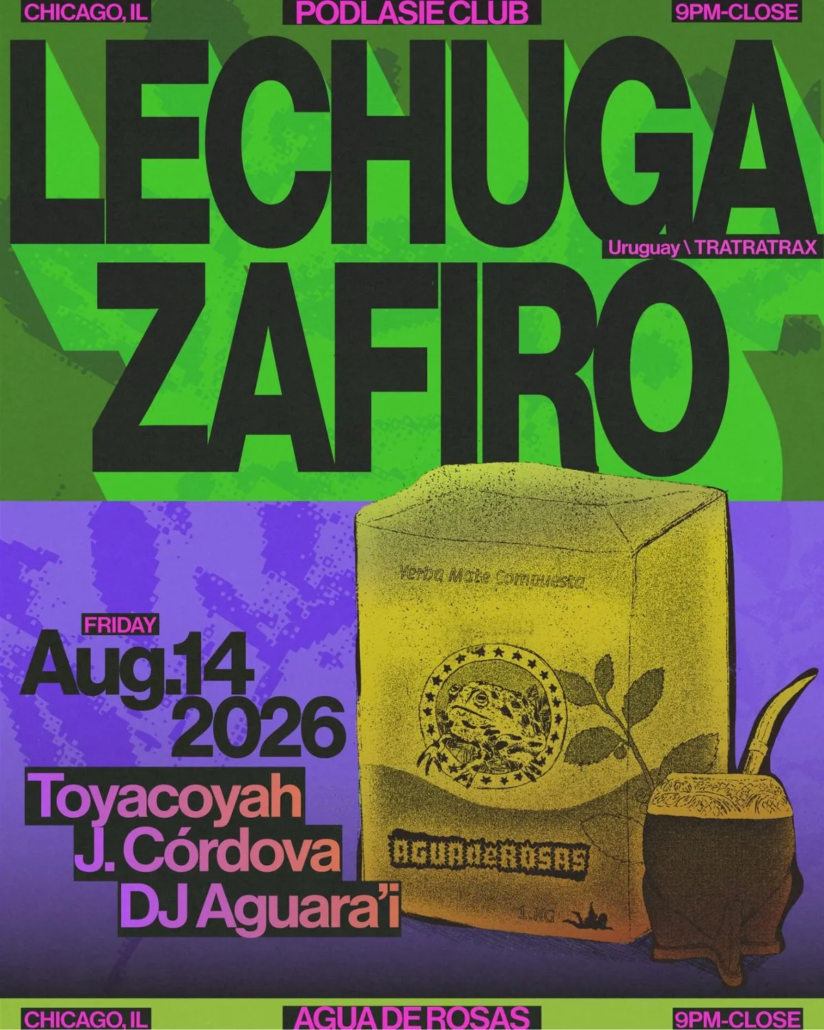 Agua de Rosas feat. Lechuga Zafiro - J. Córdova - Toyacoyah - DJ Aguara'i