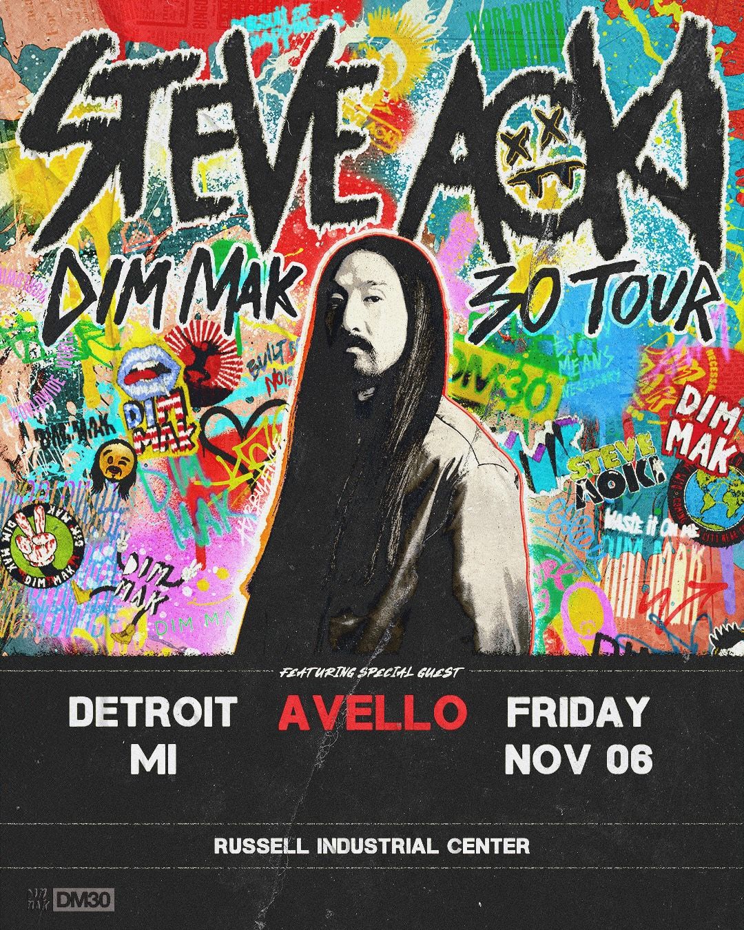 Steve Aoki: Dim Mak 30 Tour