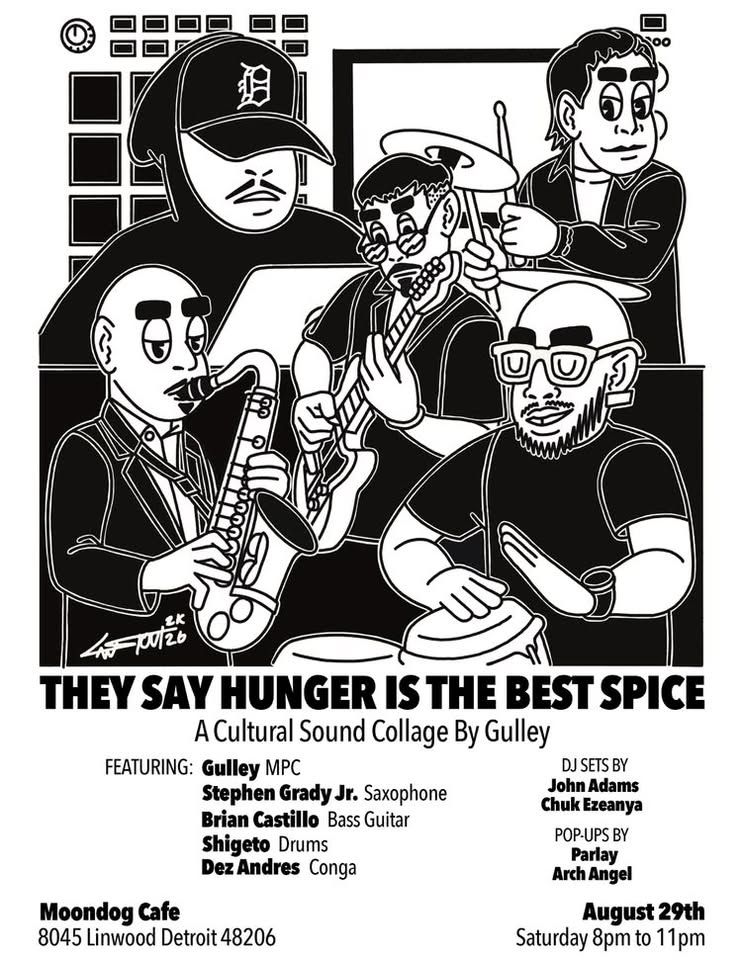 They Say Hunger Is The Best Spice: A Cultural Sound Collage by Gulley