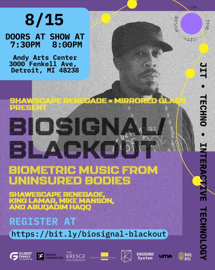 BIOSIGNAL BLACKOUT: Biometric Music From Uninsured Bodies