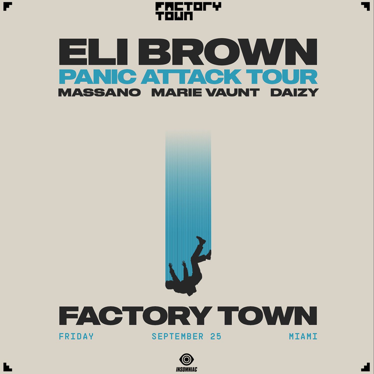 Eli Brown Panic Attack Tour