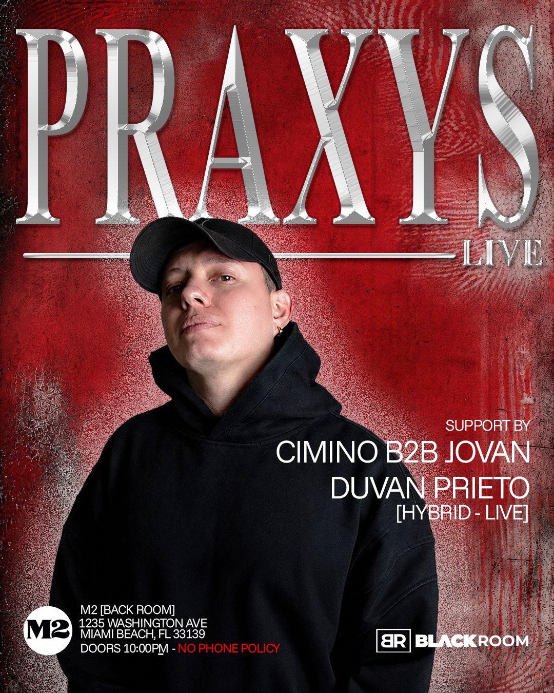 BLACK ROOM presents Praxys Live