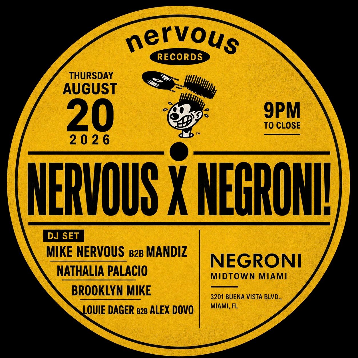 Nervous X Negroni DJ Showcase