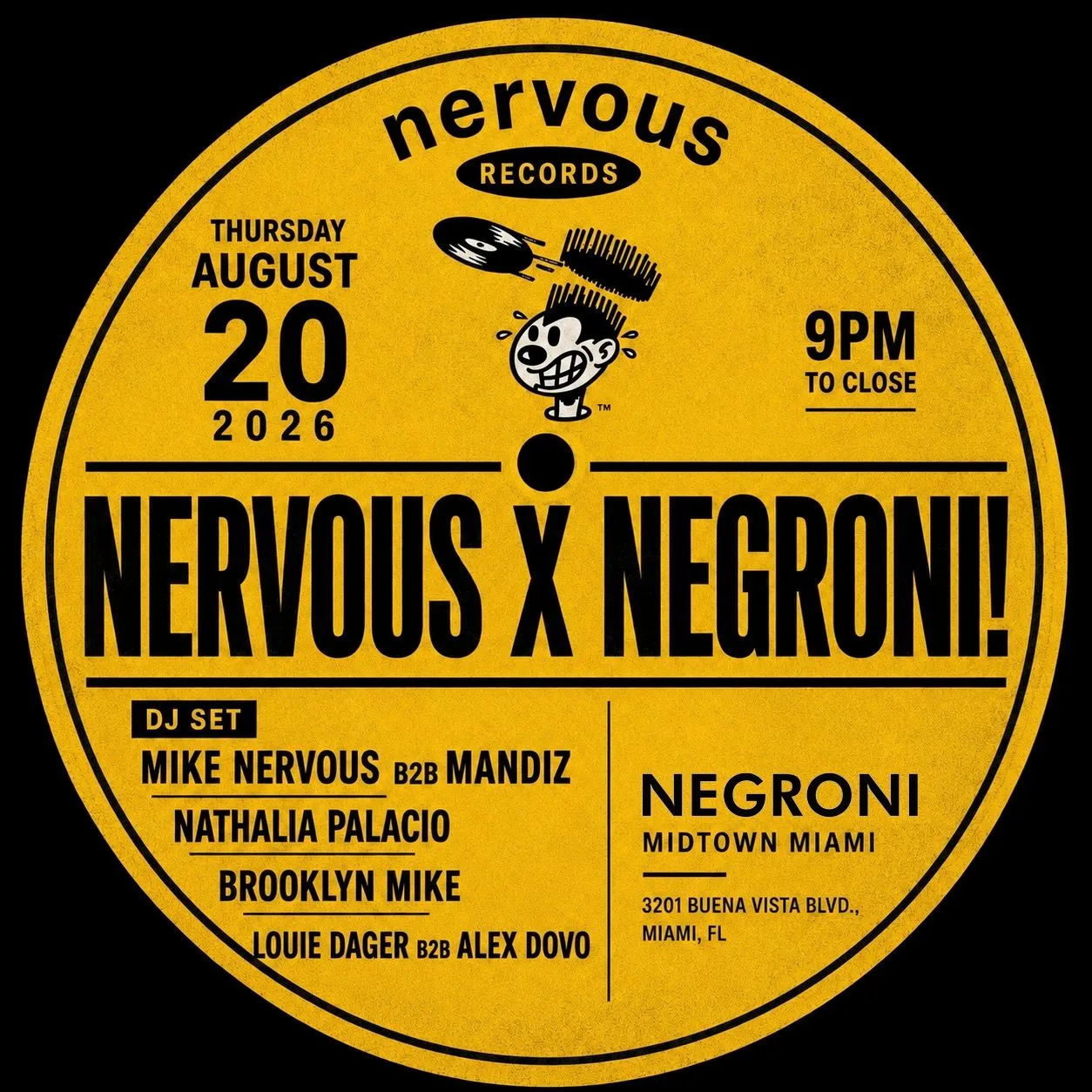 Nervous X Negroni DJ Showcase