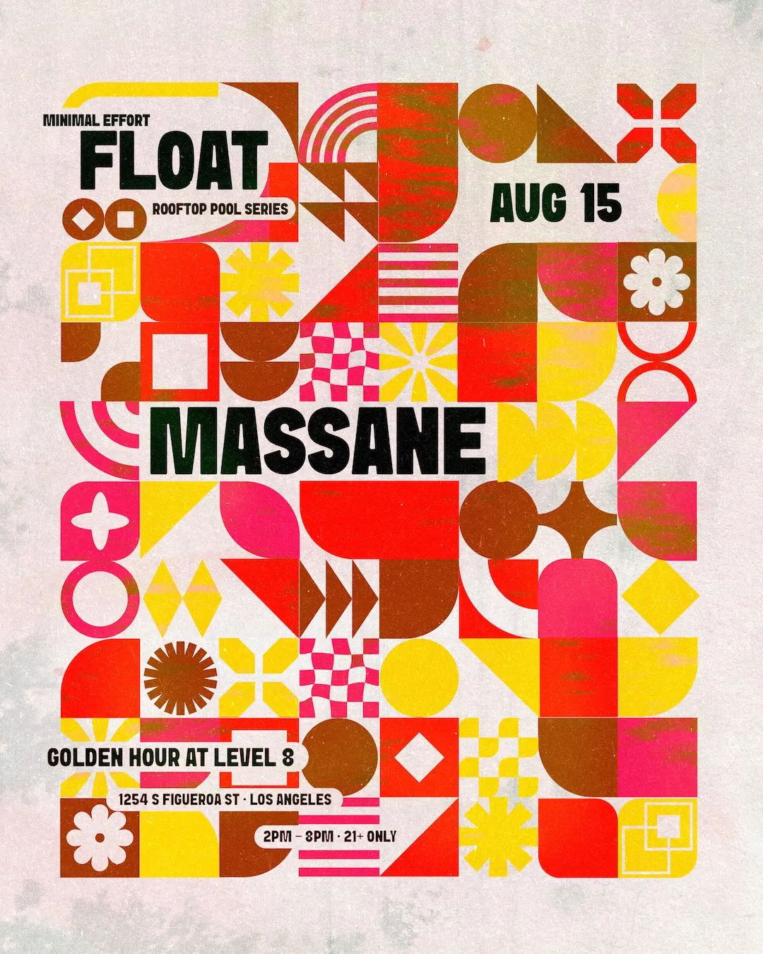 FLOAT Rooftop Pool Party feat. Massane [2-8 PM]