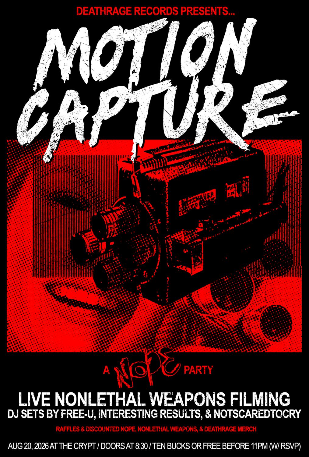 MOTION CAPTURE (A NOPE Party)