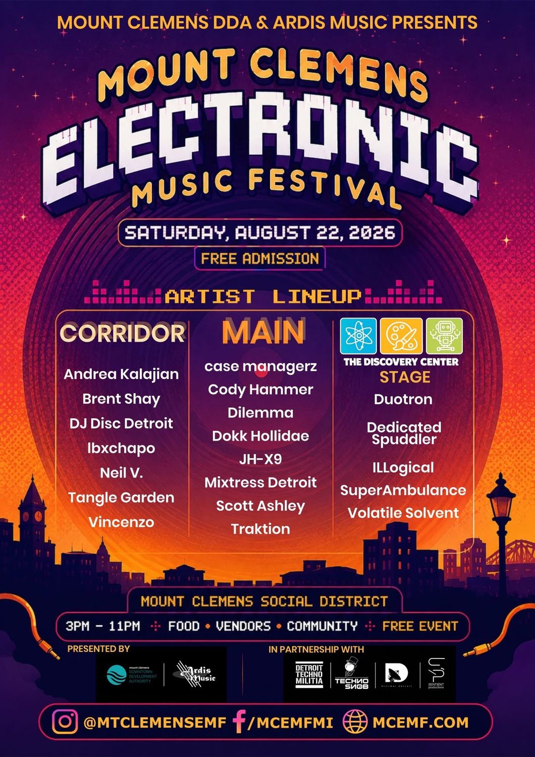 Mount Clemens Electronic Music Festival