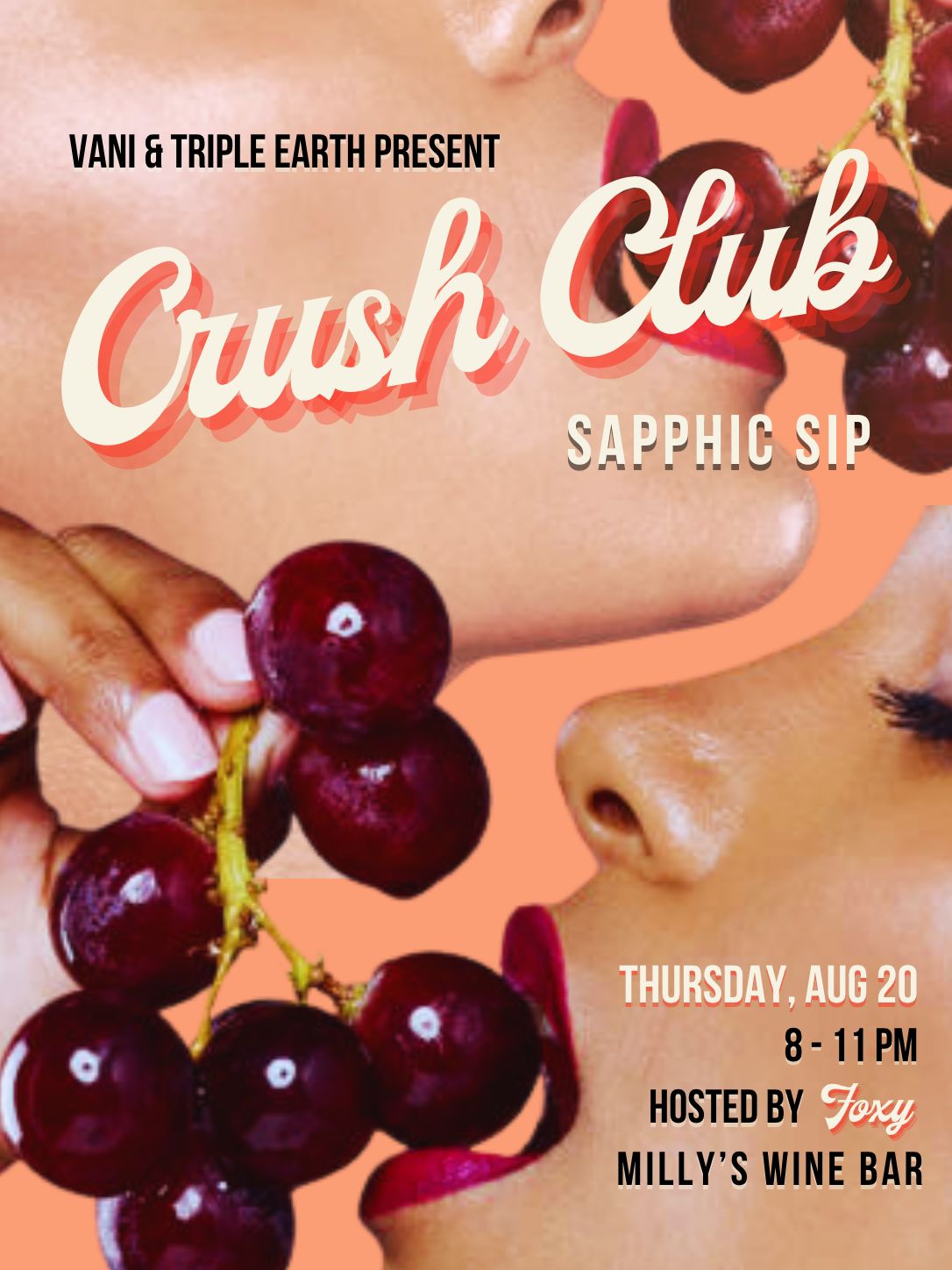 CRUSH CLUB: Sapphic Sip