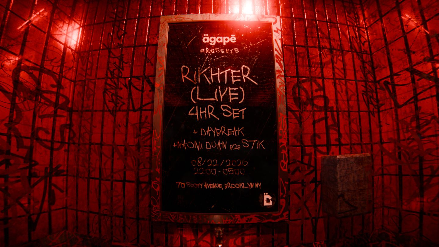 AGAPĒ PRESENTS: RIKHTER Live [4 Hour Set]