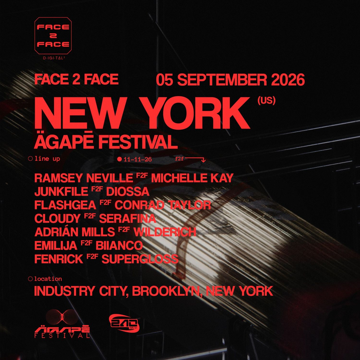 FACE 2 FACE X ÄGAPĒ FESTIVAL