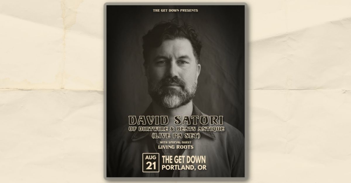 David Satori of Dirtwire & Beats Antique (LIVE PA SET) with Living Roots