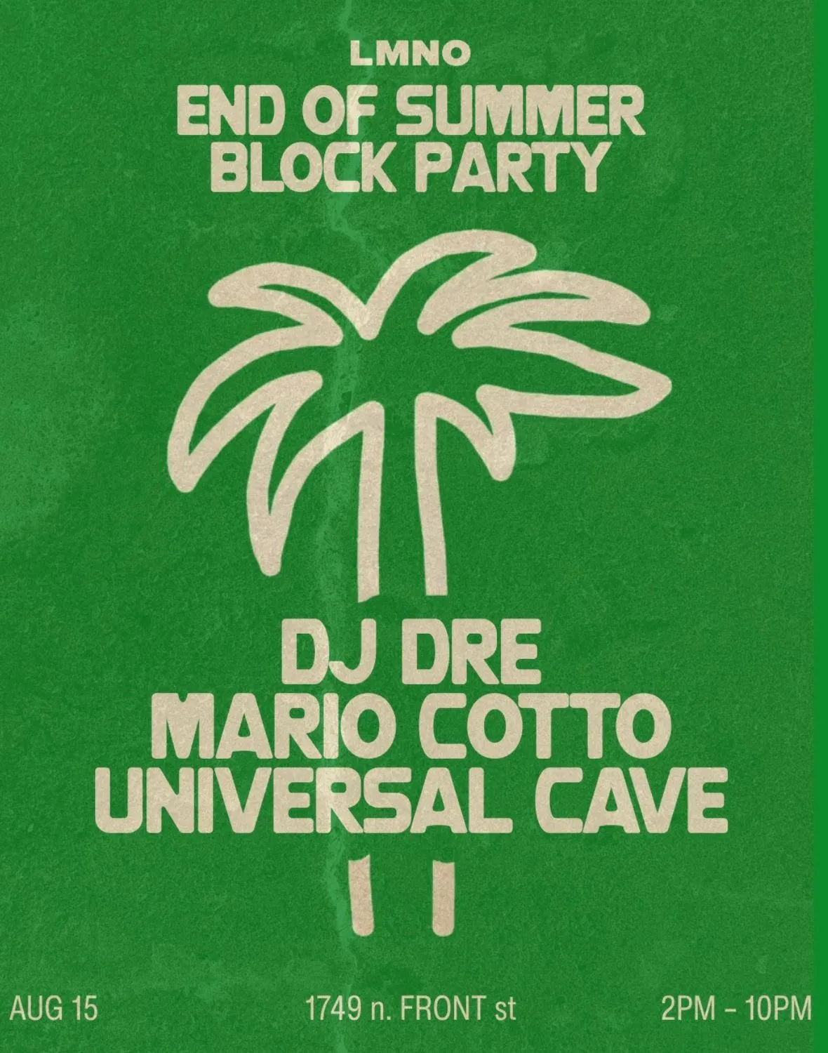LMNO End of Summer Block Party