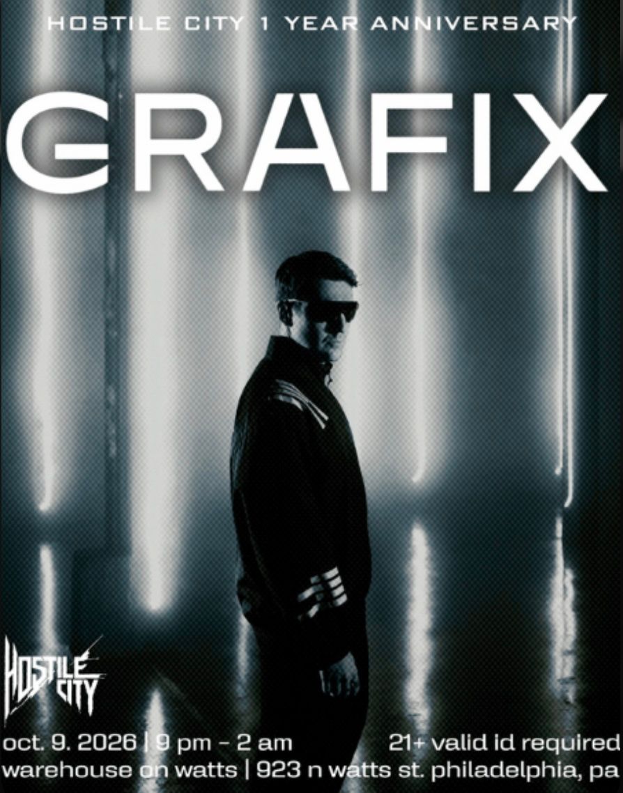 Hostile City 1 Year Birthday Bash ft: GRAFIX