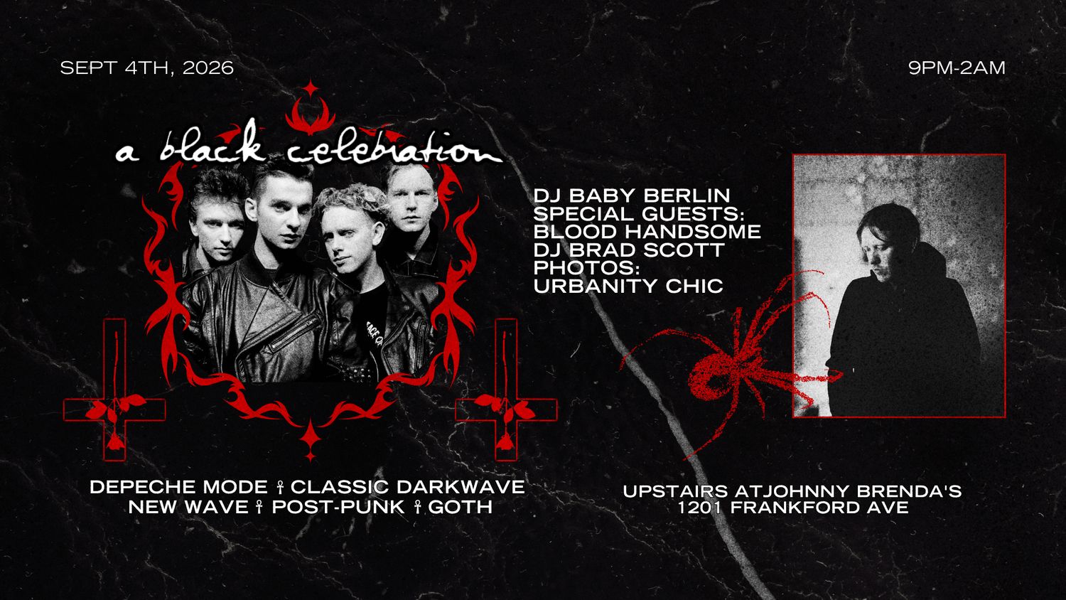 A Black Celebration - Philly's Favorite Depeche Mode Dance Party at JB's