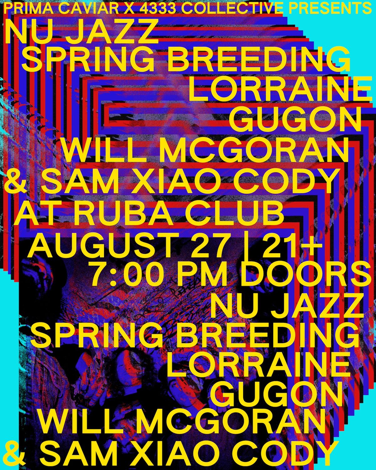 Nu Jazz, Gugon, Will McGoran & Sam Xiao Cody, Gloorp (DJ set)