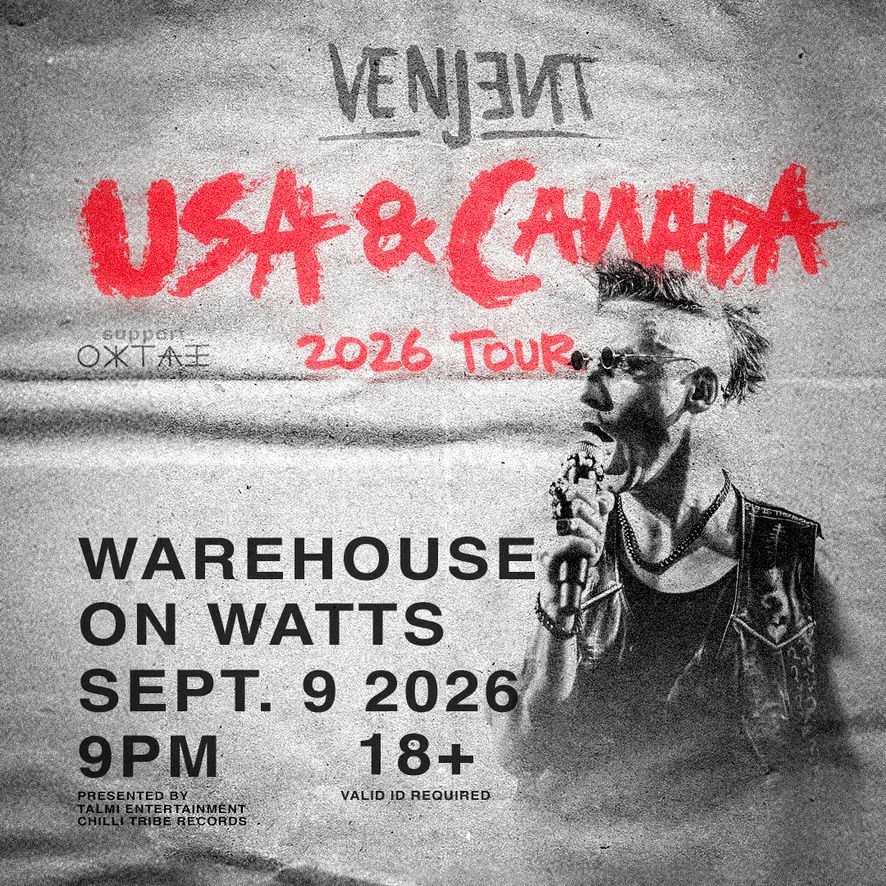 Venjent: USA + Canada Tour 2026