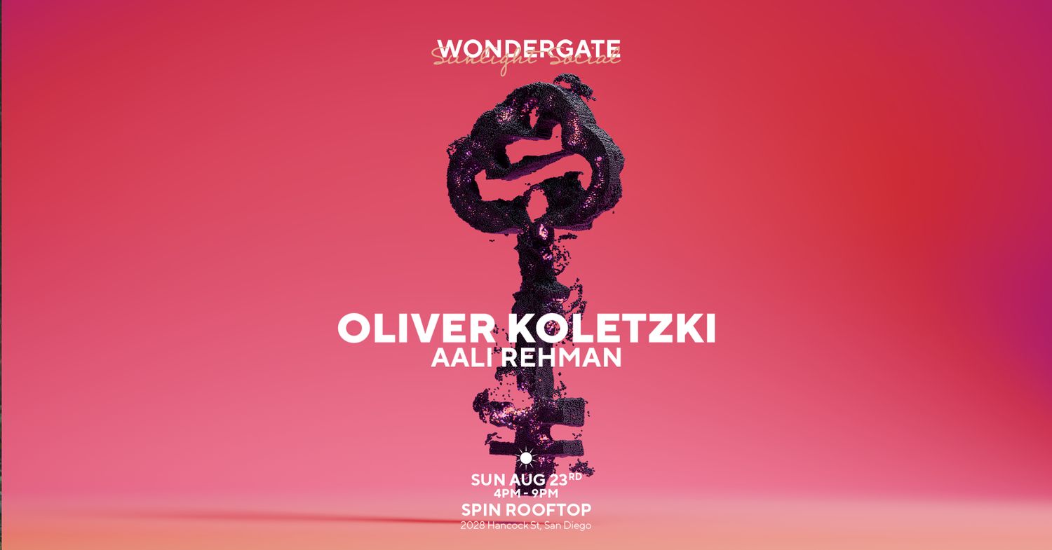 SUNLIGHT SOCIAL W/ Oliver Koletzki