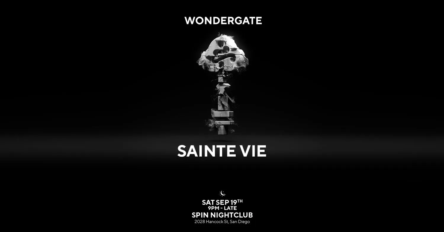 WONDERGATE presents: Sainte Vie