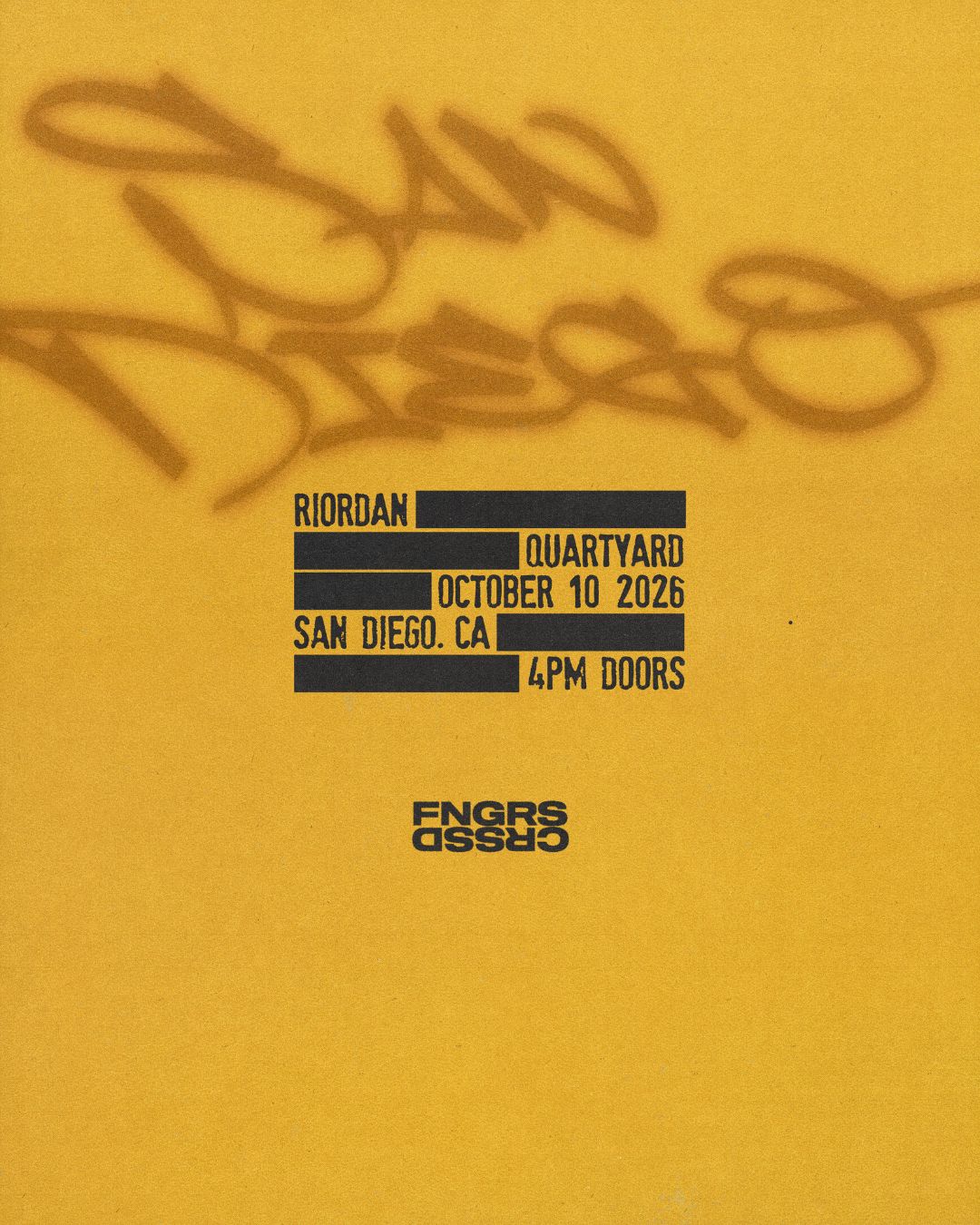 FNGRS CRSSD presents Riordan