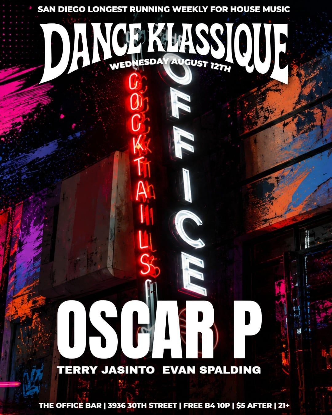 Dance Klassique ft Oscar P, Terry Jasinto b2b Evan Spalding