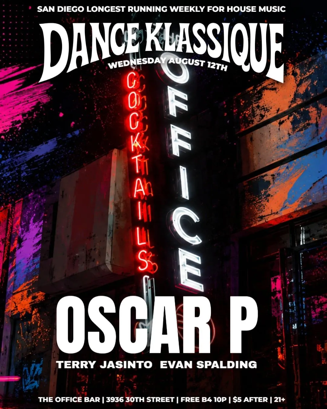 Dance Klassique ft Oscar P, Terry Jasinto b2b Evan Spalding