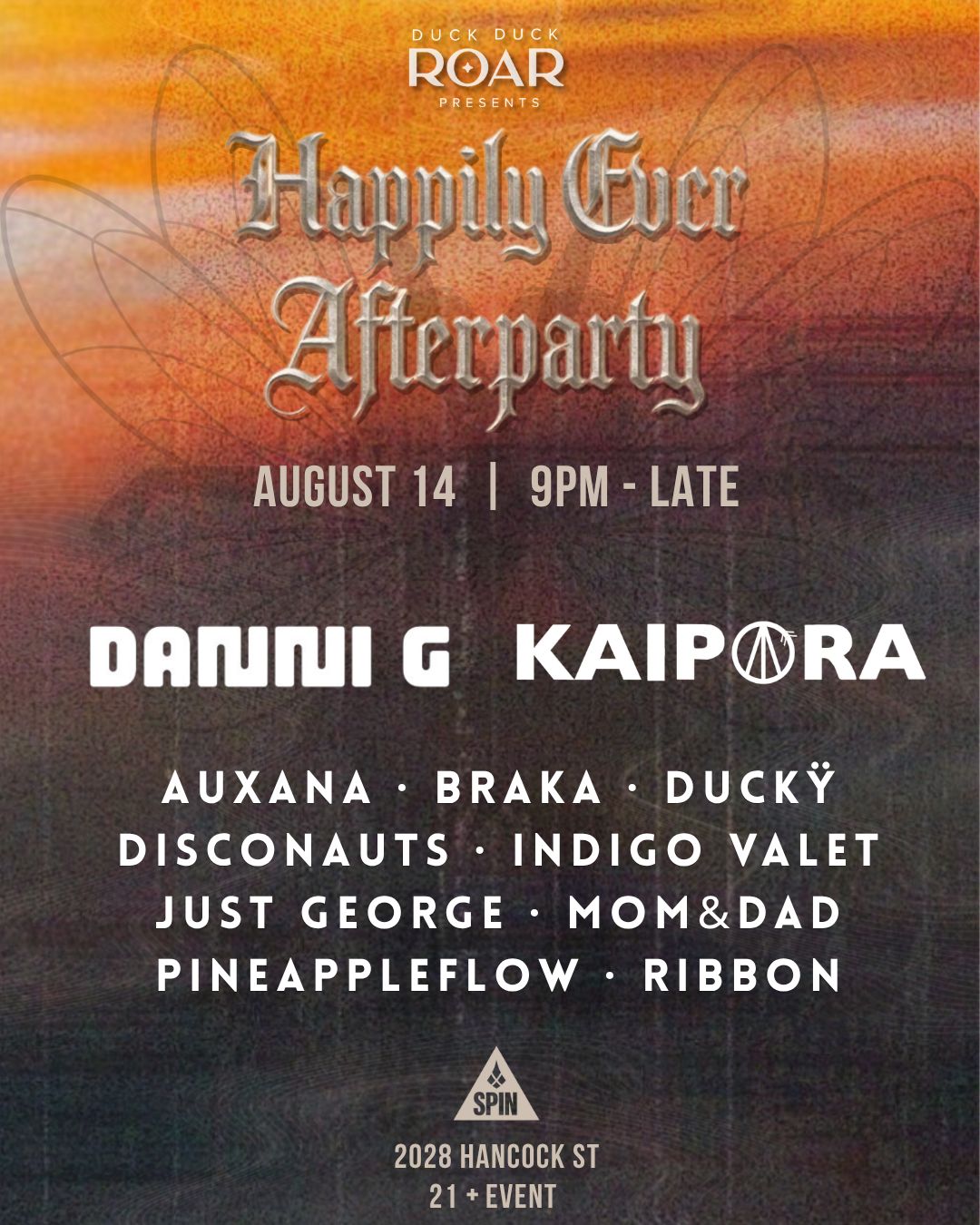 DuckDuckRoar's Happily Ever Afterparty