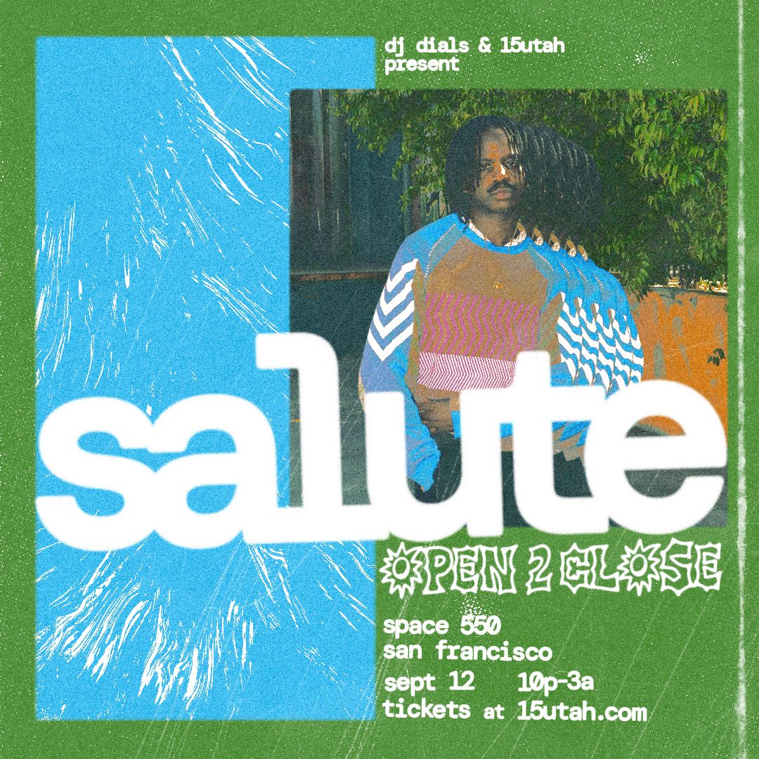 salute - OPEN TO CLOSE
