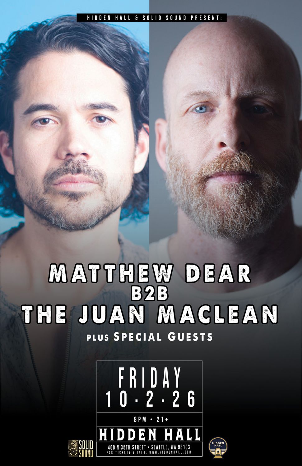 The Juan Maclean B2B Matthew Dear