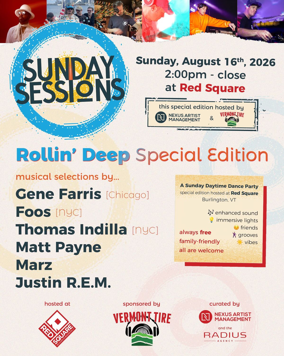 Sunday Sessions feat. Gene Farris, Foos, Marz, & Matt Payne