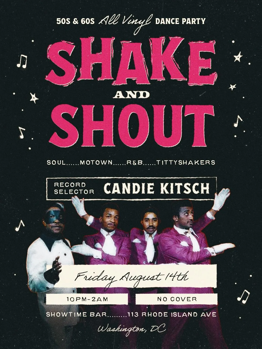 SHAKE & SHOUT: 60s Dance Party