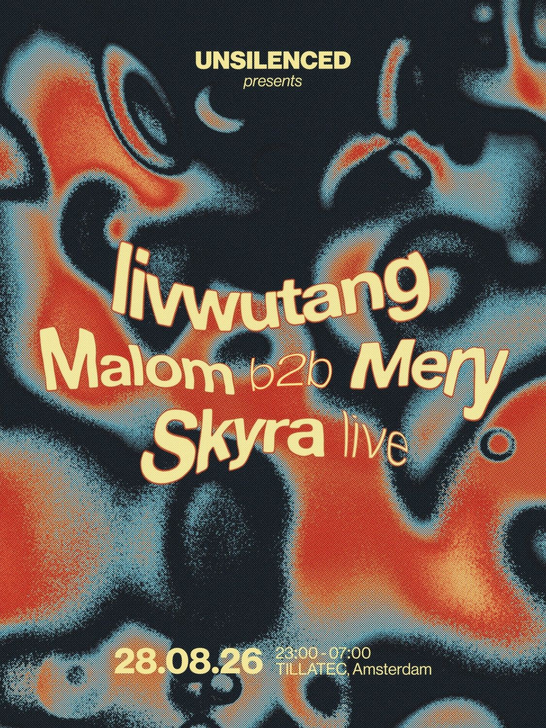 Unsilenced with livwutang, Mery b2b Malom, skyra (live)