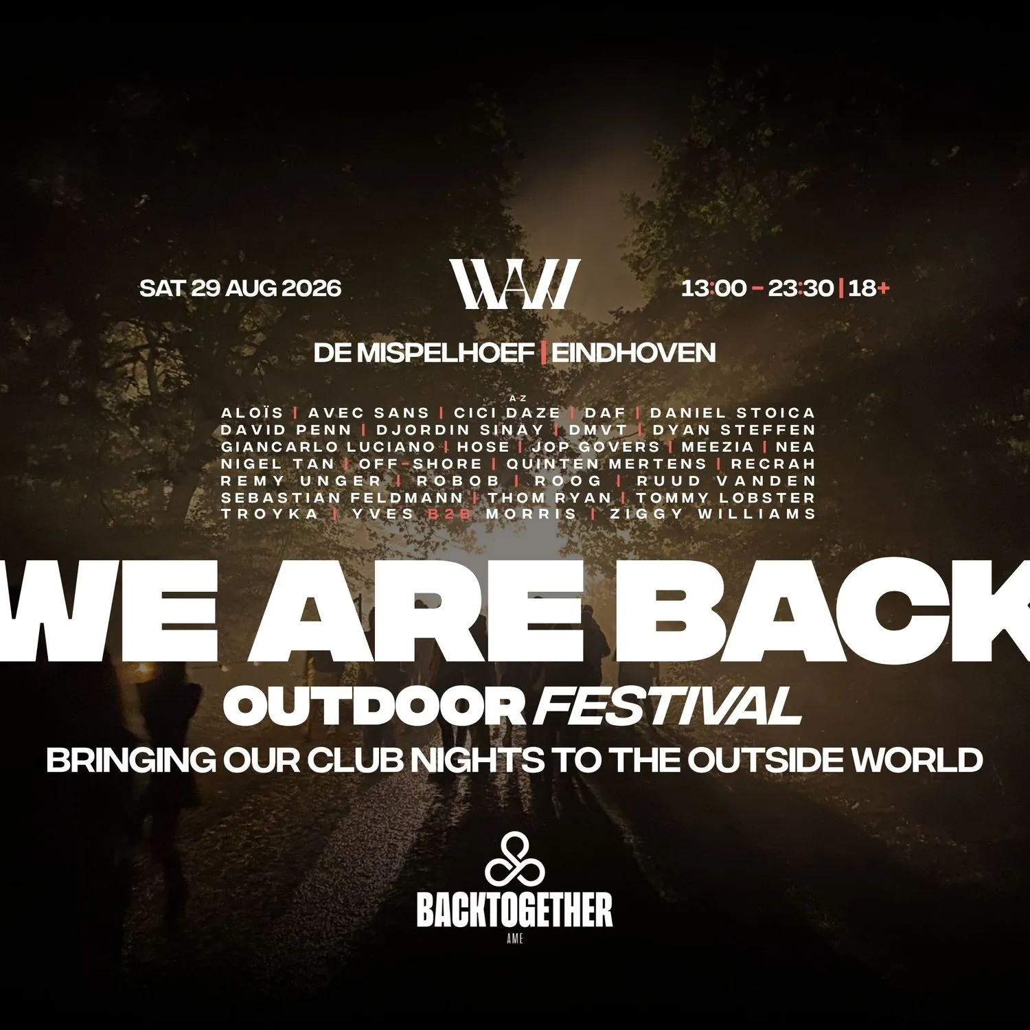 WE ARE BACK - Outdoor Festival