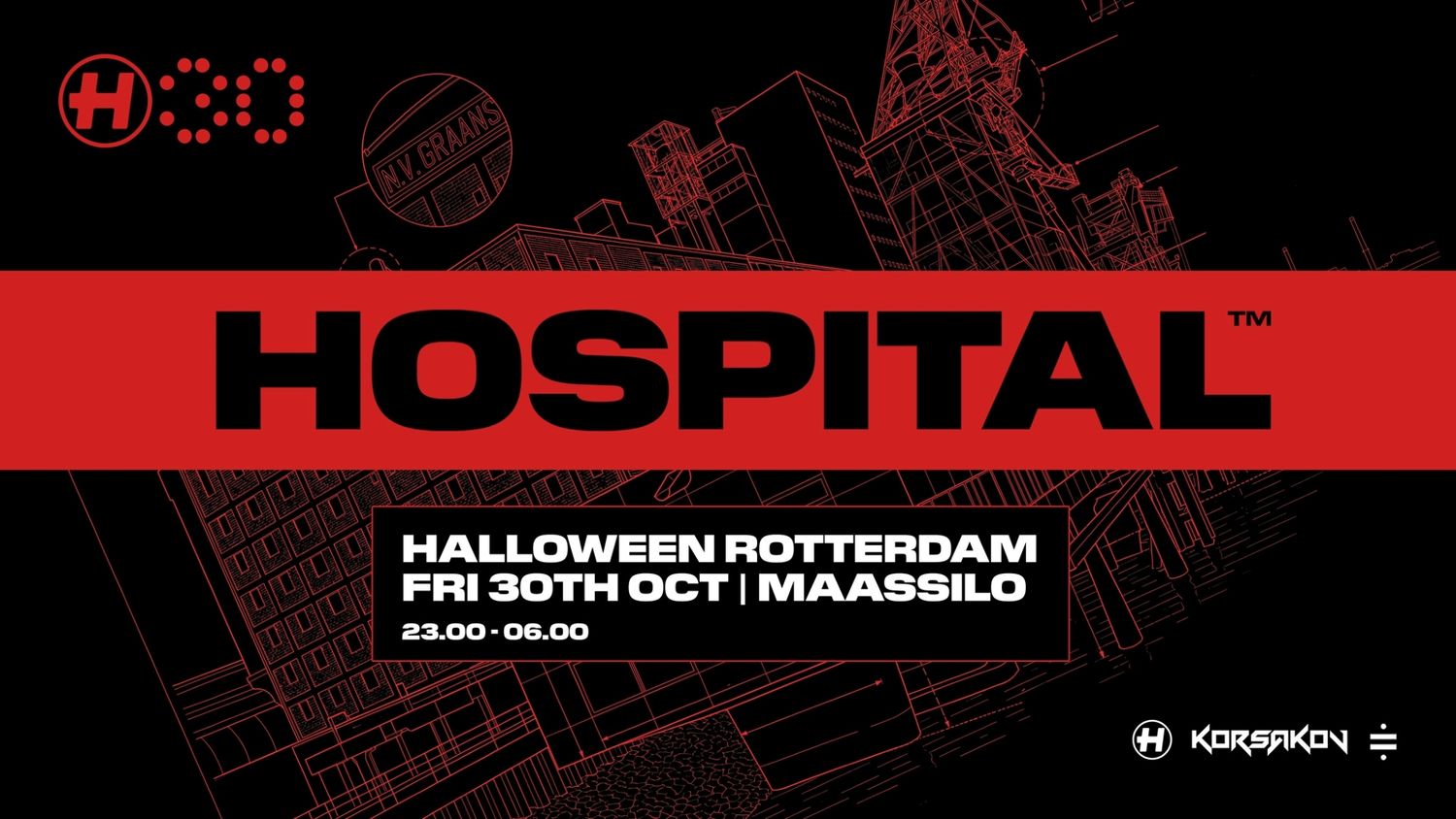 Hospital30 Halloween Rotterdam
