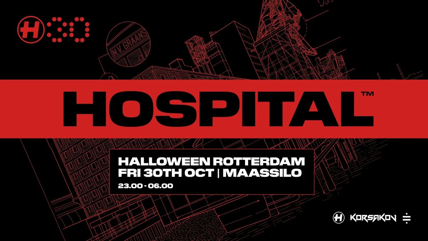 Hospital30 Halloween Rotterdam