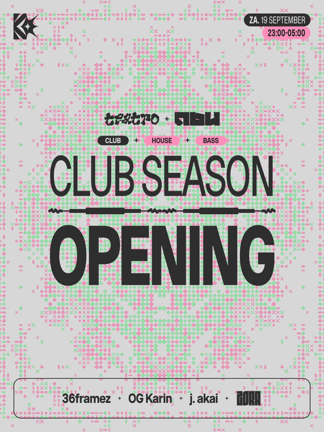 Club Season Opening ✧ KABUL à GoGo x ZORA ✦