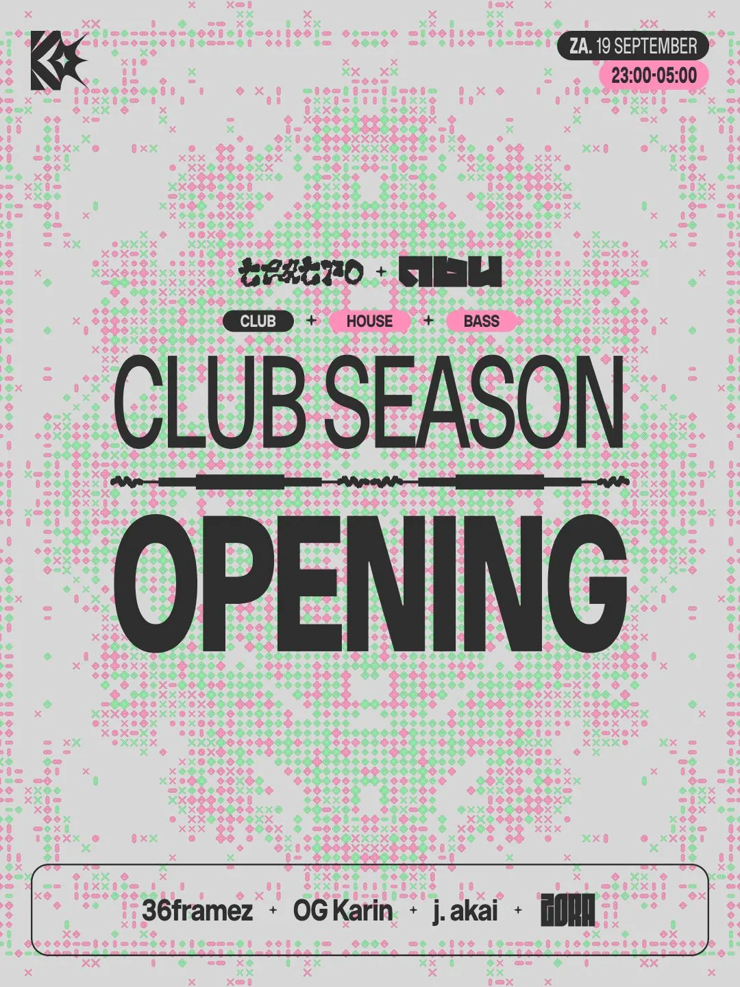 Club Season Opening ✧ KABUL à GoGo x ZORA ✦