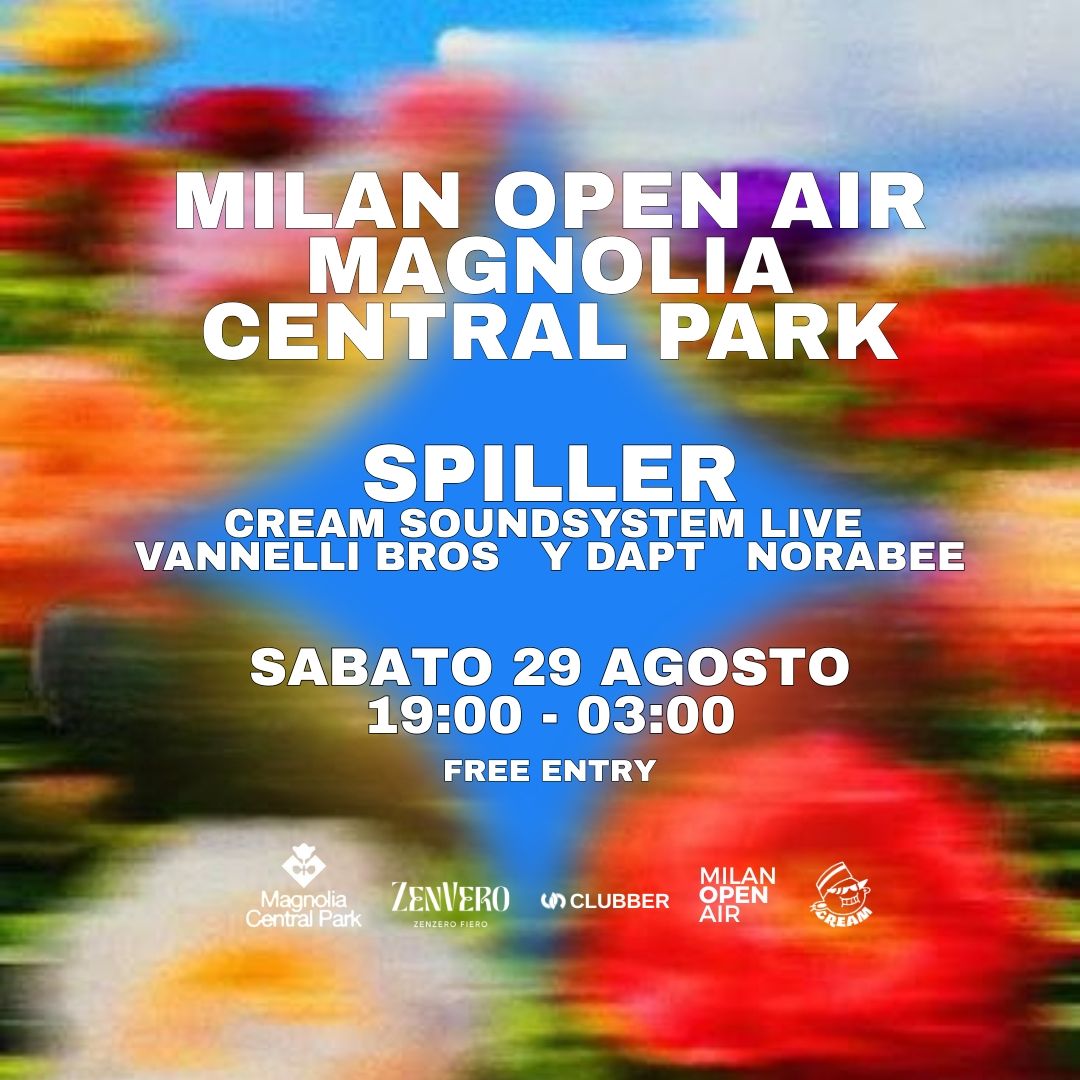Milan Open Air al Magnolia Central Park with Dj Spiller [free party]