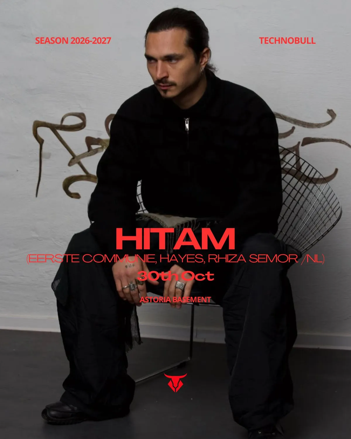 TECHNOBULL: Hitam (Eerste Communie, Hayes, Rhiza Semar /NL) Andrea Perna, THEGOD01